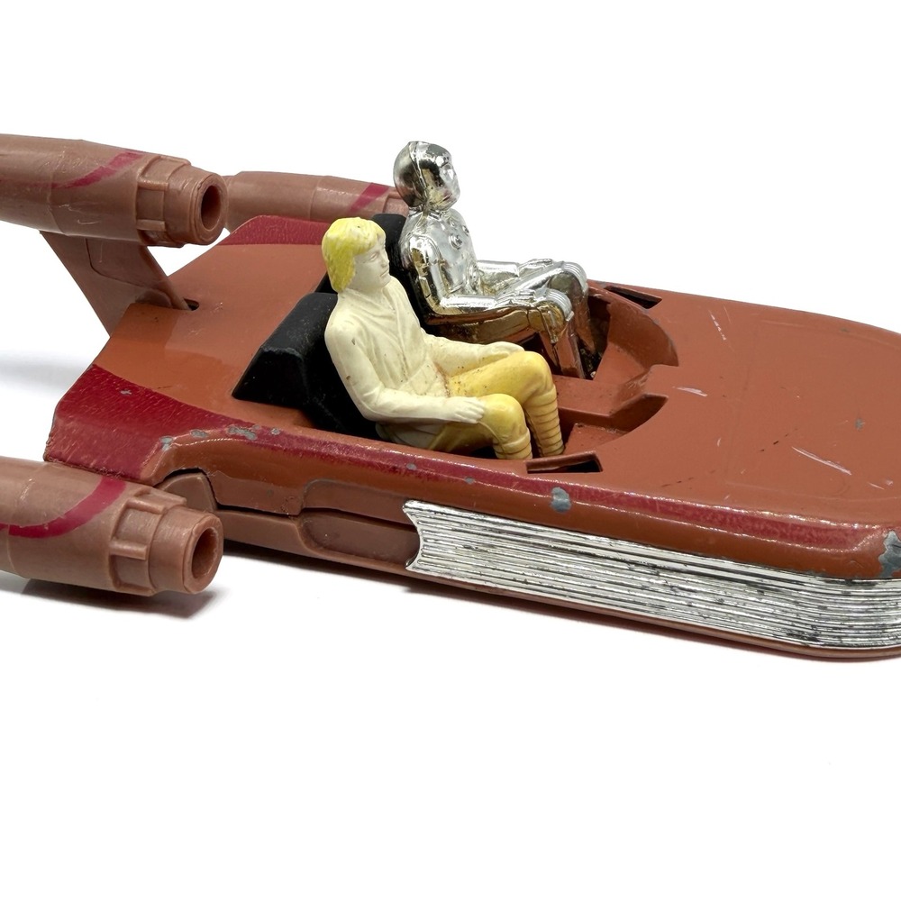 Vintage 1978‎ Kenner Star Wars Die-Cast Landspeeder with Luke & C-3PO No. 38570